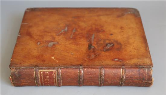 Cameons, Luis de - The Lusiad; or, the Discovery of India, translated by William Julius Mickle, folio, calf, Jackson and